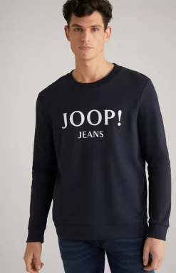Outlet JOOP! Alfred Cotton Sweatshirt in dark blue
