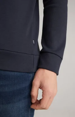 Outlet JOOP! Alfred Cotton Sweatshirt in dark blue