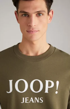 Discount JOOP! Alfred Cotton Sweatshirt in olive