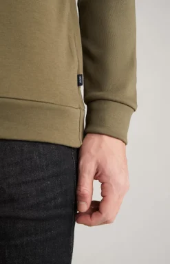 Discount JOOP! Alfred Cotton Sweatshirt in olive