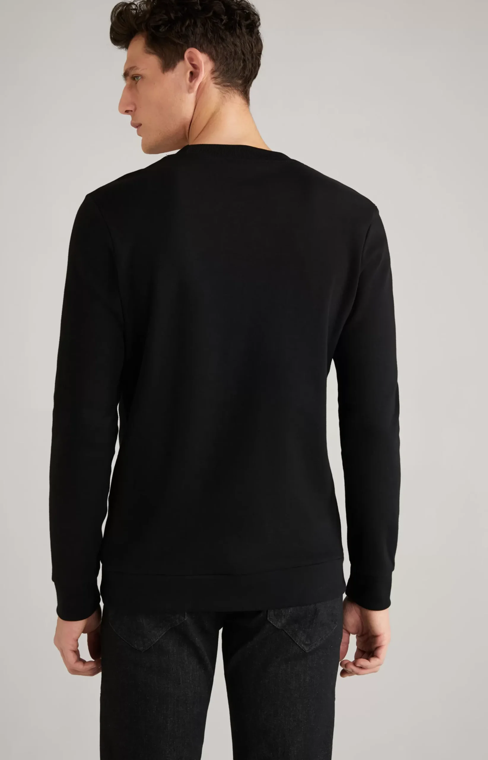Online JOOP! Alfred Cotton Sweatshirt in black
