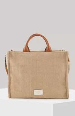 New JOOP! Allegro Tela Aurelia Shopper in Natural Beige neutral-beige