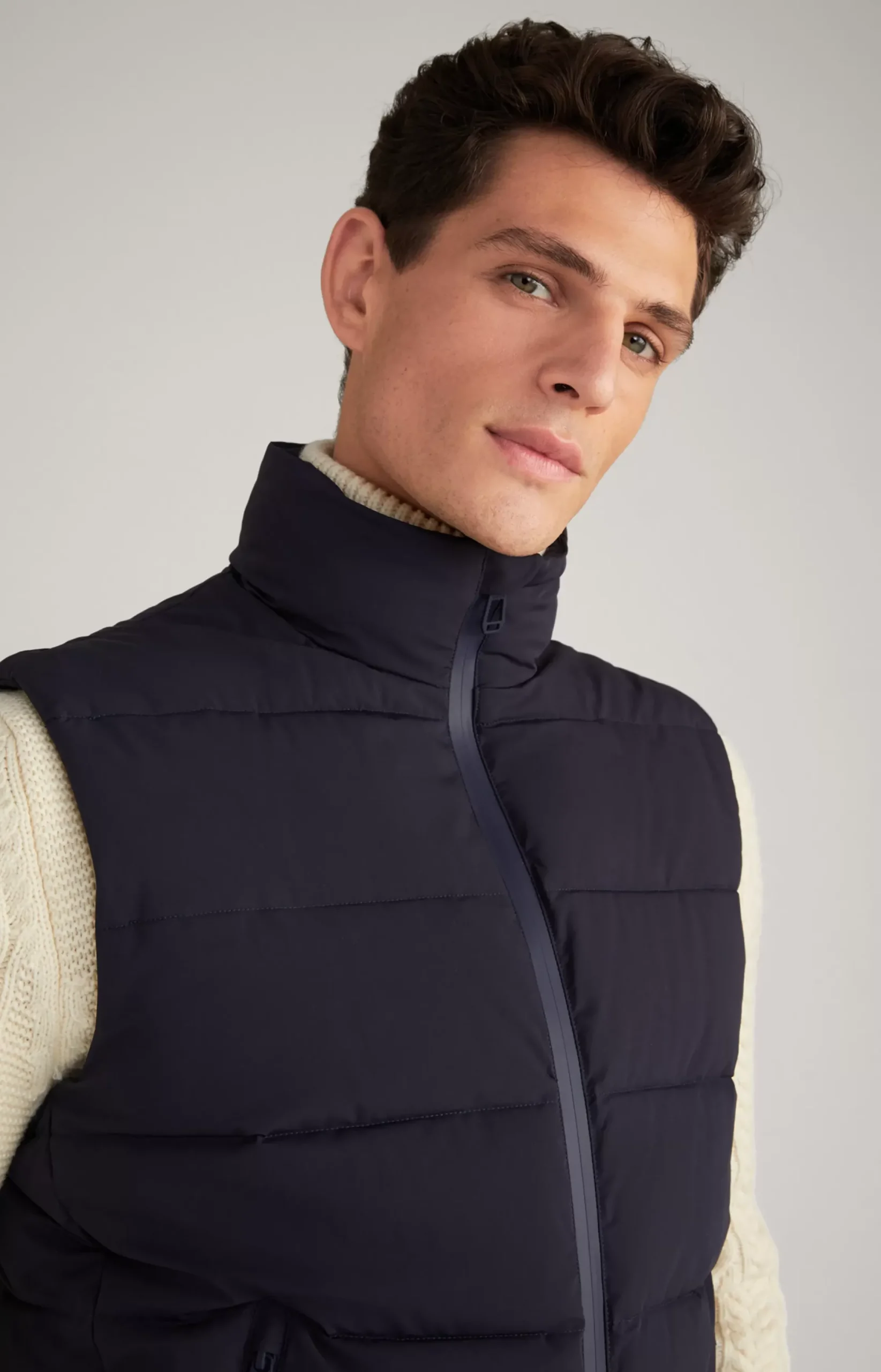Clearance JOOP! Allix Quilted Vest in dark blue