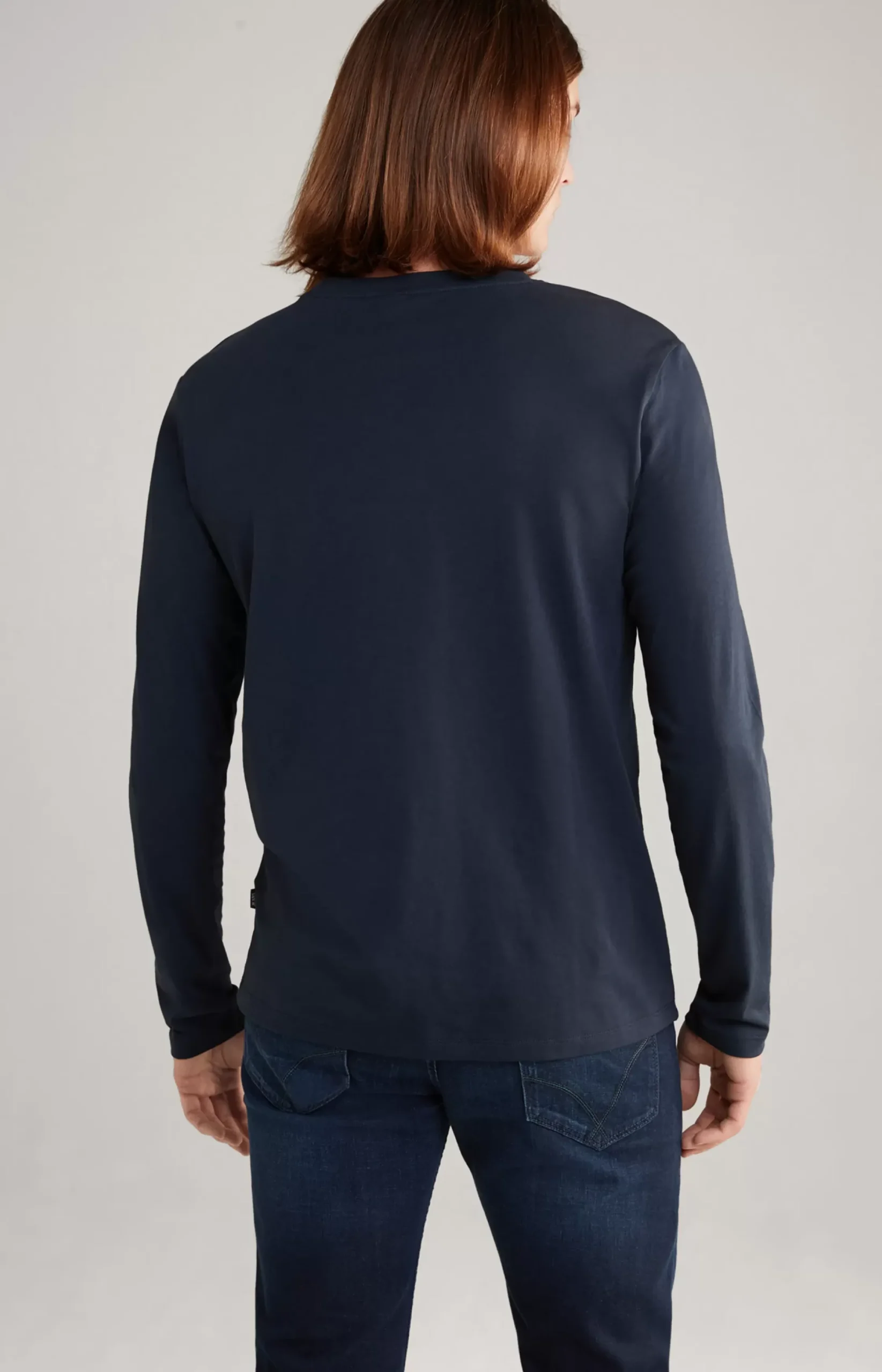 New JOOP! Alphis Long Sleeve Top in navy