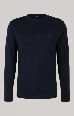 New JOOP! Alphis Long Sleeve Top in navy
