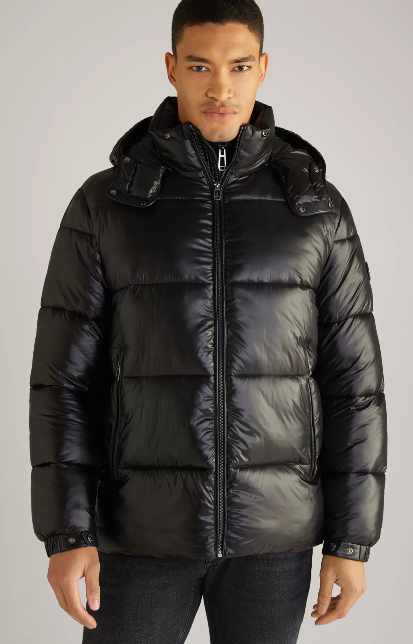 Sale JOOP! Ambro Quilted Jacket with Hood in black