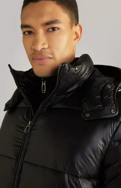 Sale JOOP! Ambro Quilted Jacket with Hood in black
