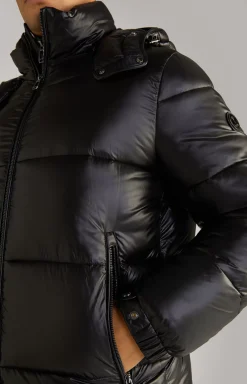 Sale JOOP! Ambro Quilted Jacket with Hood in black