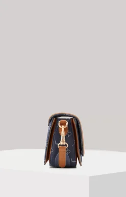 New JOOP! Azzurro Sousa Shoulder Bag in Denim Blue/Cognac denim-blue/cognac