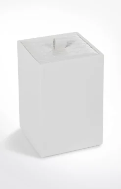 Sale JOOP! Bathline cosmetics box, white herringbone light beige