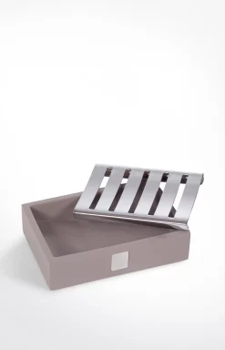 JOOP! Bathline Soap Bowl, grey-rosé plain medium grey 2