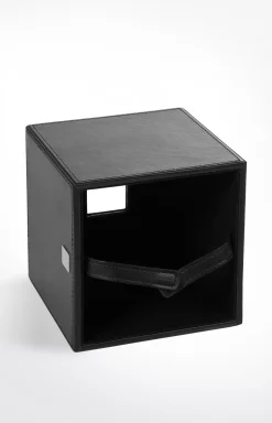 Hot JOOP! Bathline tissue dispenser, black herringbone black 1