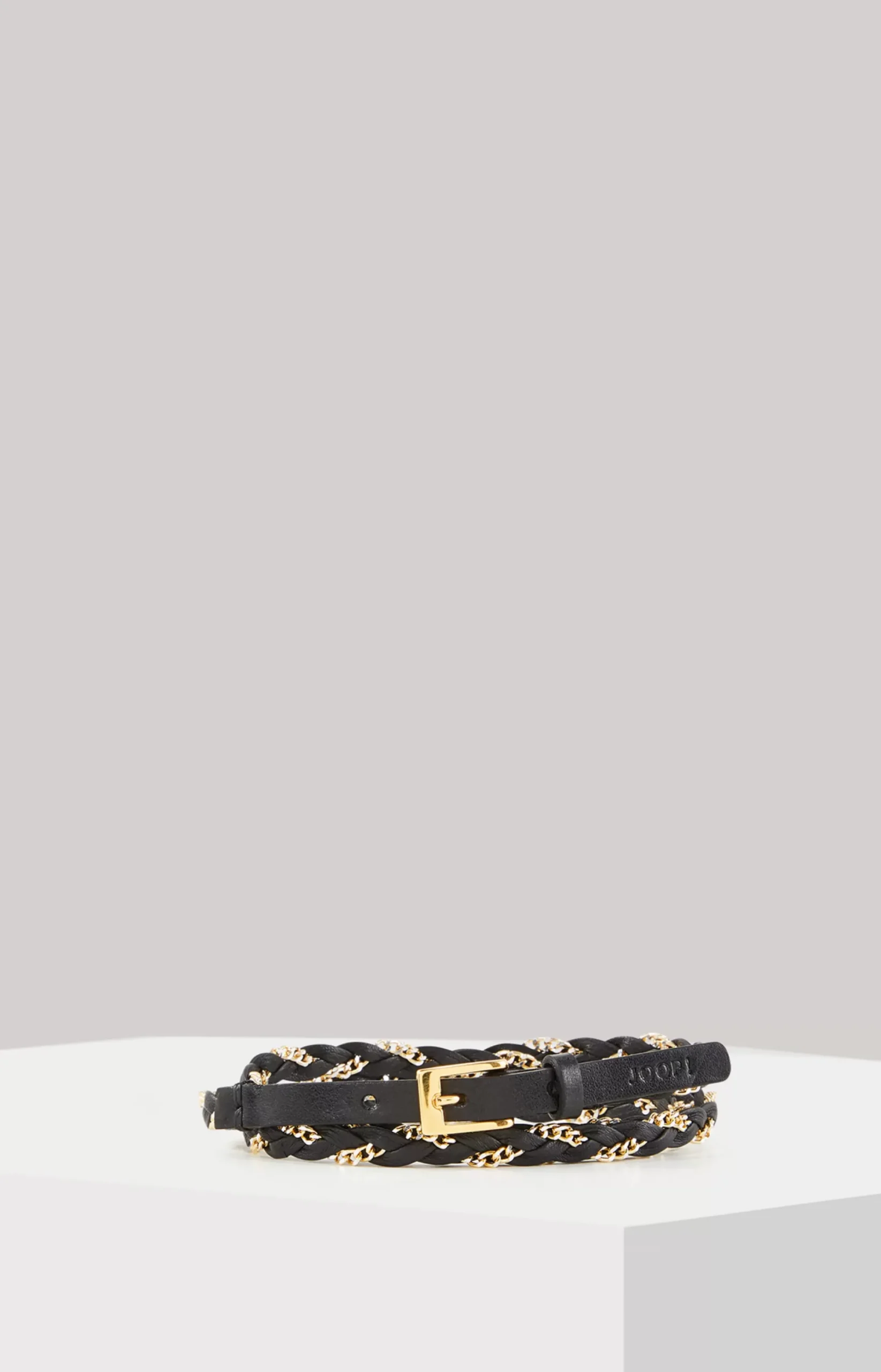Discount JOOP! Belt in black/gold
