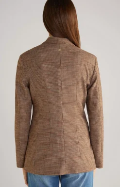 Best JOOP! Blazer in Red/Black/Ecru Pattern orange/black/beige patterned