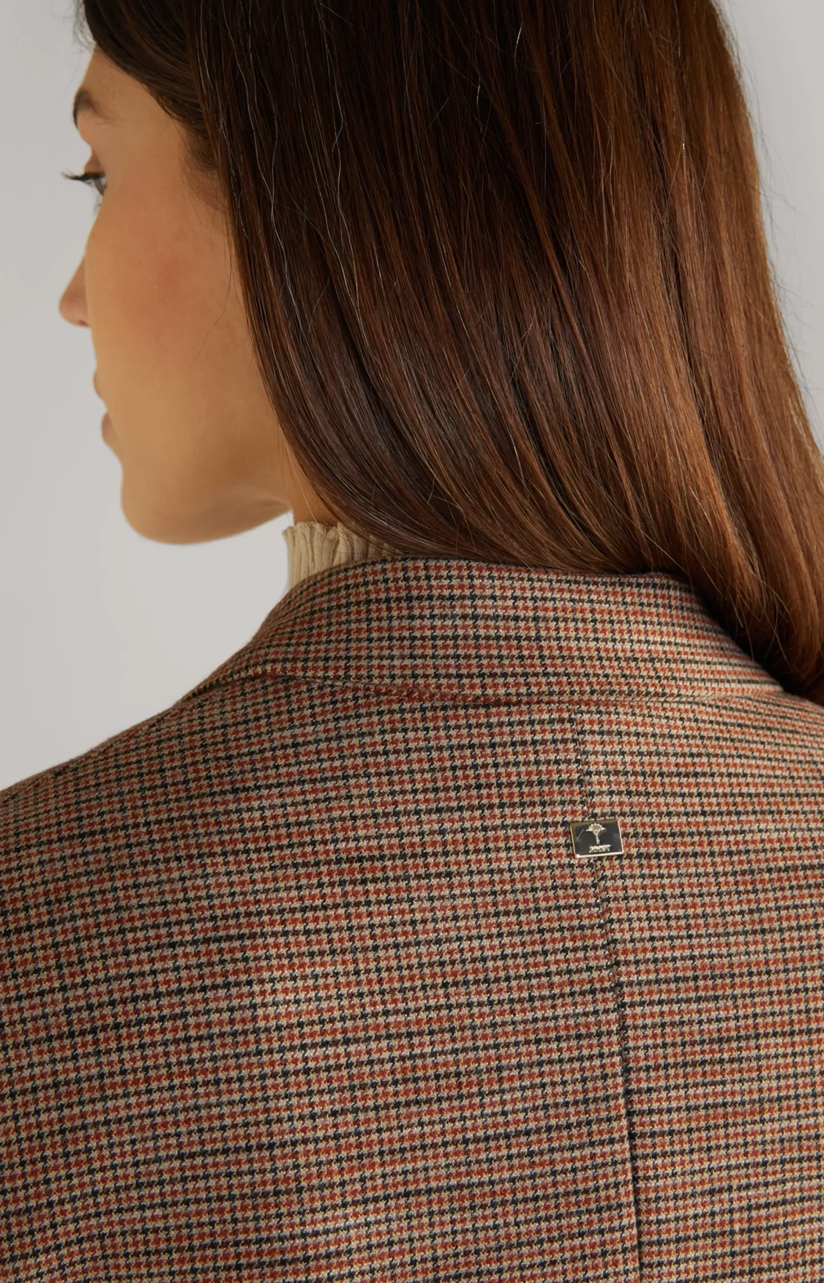 Best JOOP! Blazer in Red/Black/Ecru Pattern orange/black/beige patterned