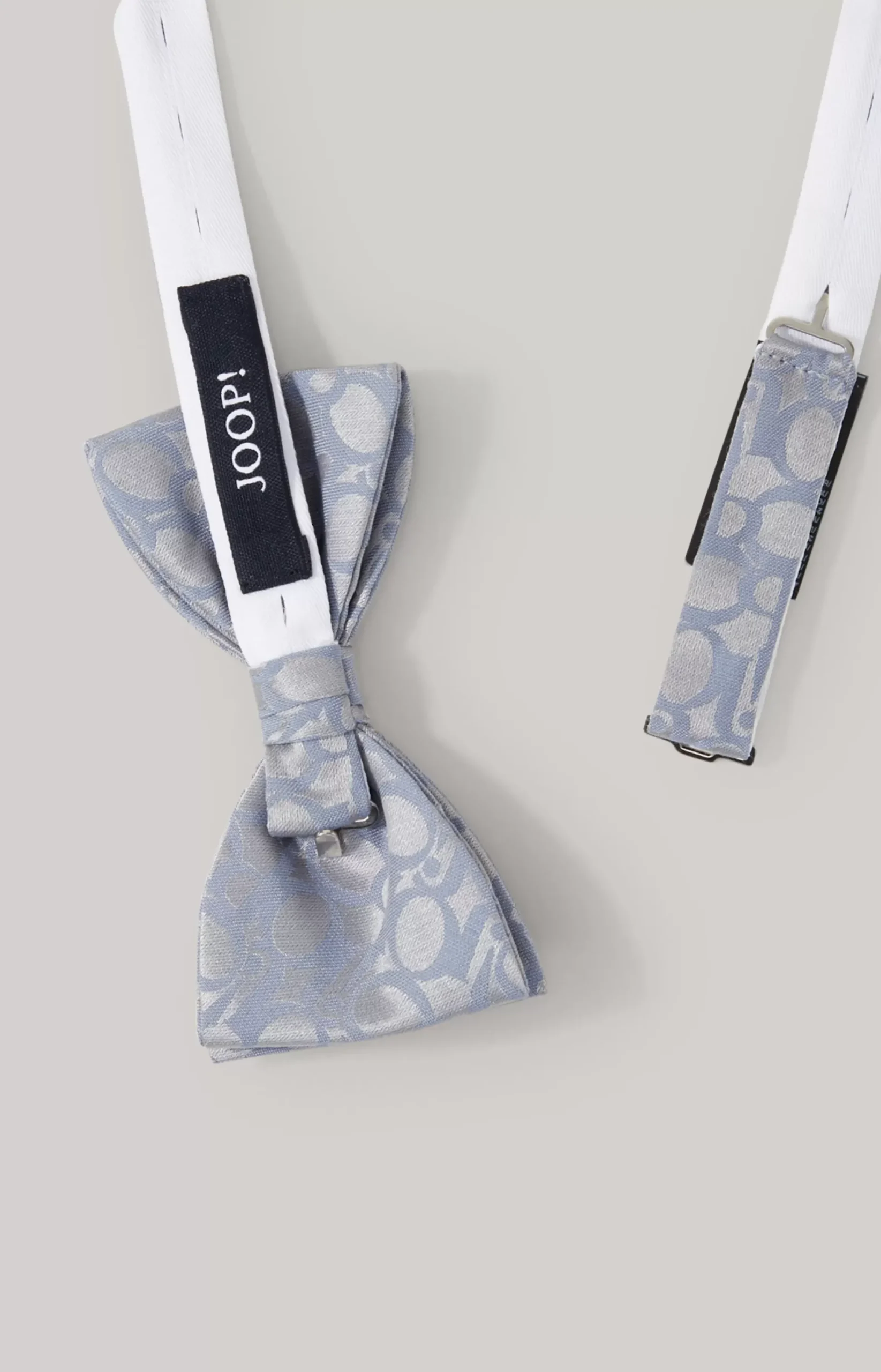 New JOOP! Bow tie in blue-grey