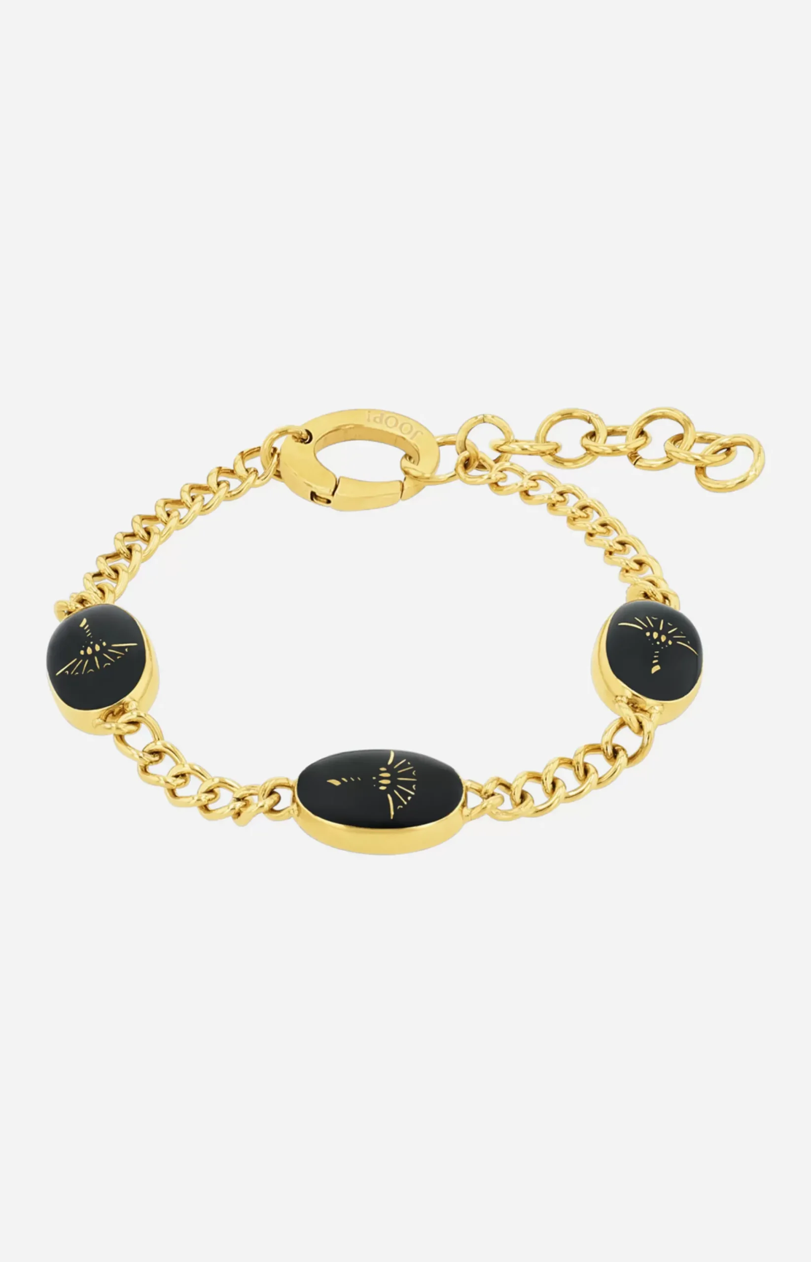 Clearance JOOP! Bracelet with Enamel Black in /Black gold