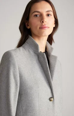 Discount JOOP! Carly Coat in Grey Flecked grey melange