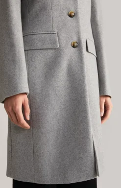 Discount JOOP! Carly Coat in Grey Flecked grey melange