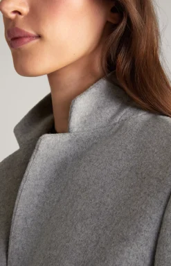 Discount JOOP! Carly Coat in Grey Flecked grey melange