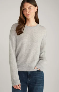 Best JOOP! Cashmere Knitted Sweater in Grey Marl grey melange