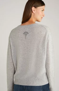 Best JOOP! Cashmere Knitted Sweater in Grey Marl grey melange