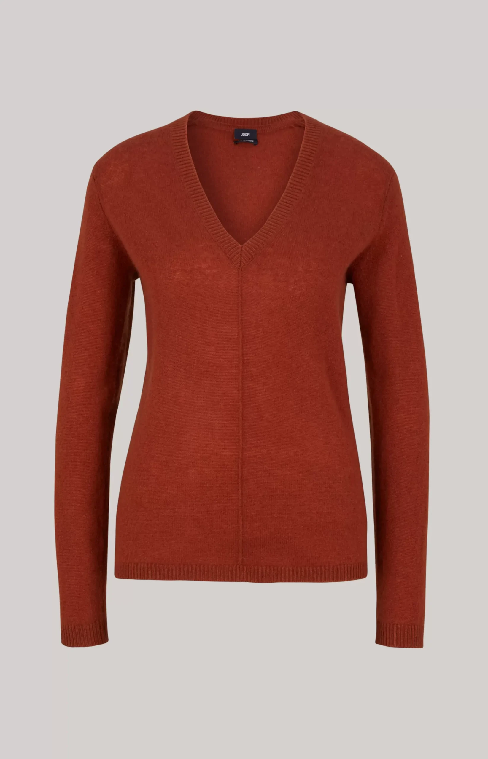 Clearance JOOP! Cashmere Knitted Sweater in copper brown