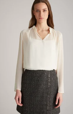Sale JOOP! Chiffon Blouse in Cream beige