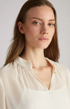 Sale JOOP! Chiffon Blouse in Cream beige