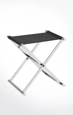 Hot JOOP! Chromeline bath stool, black plain black 1