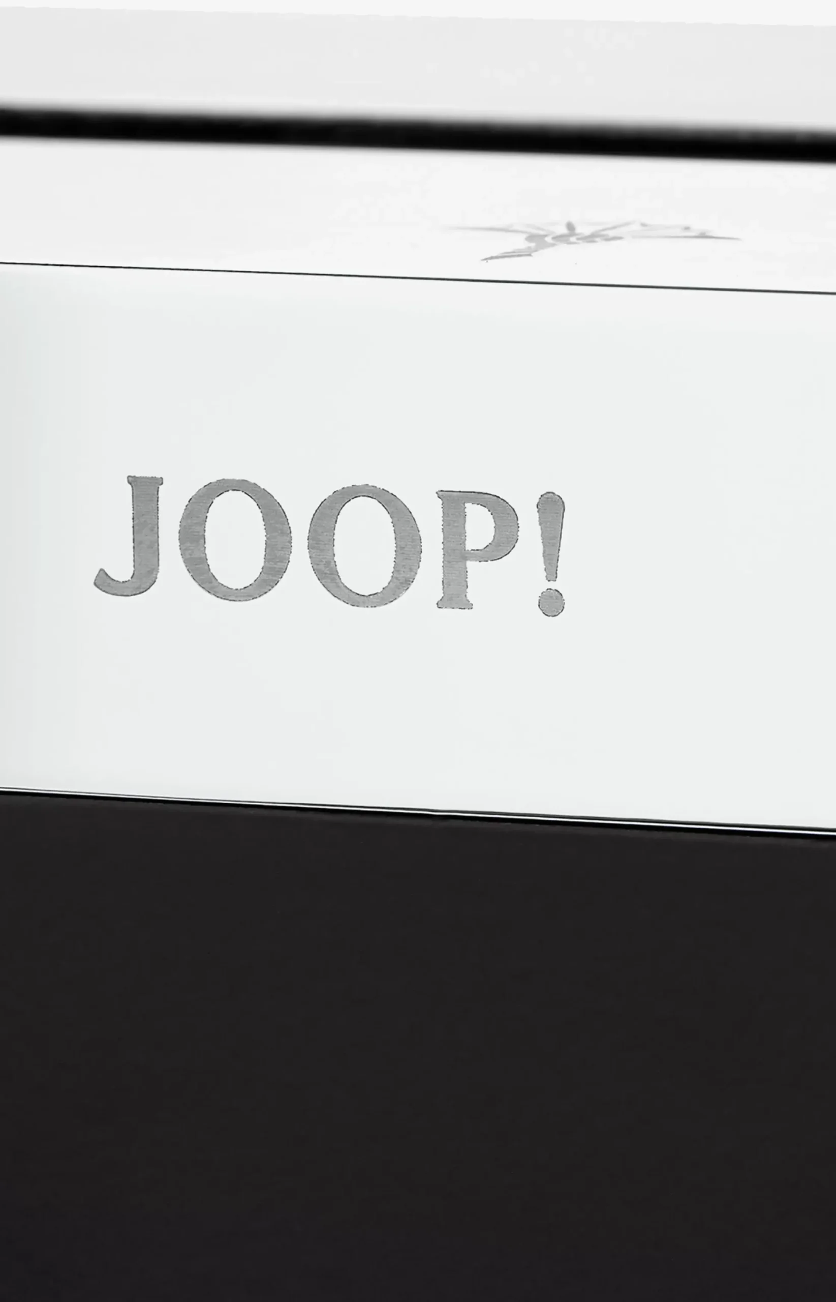JOOP! Chromeline tissue dispenser in matte black
