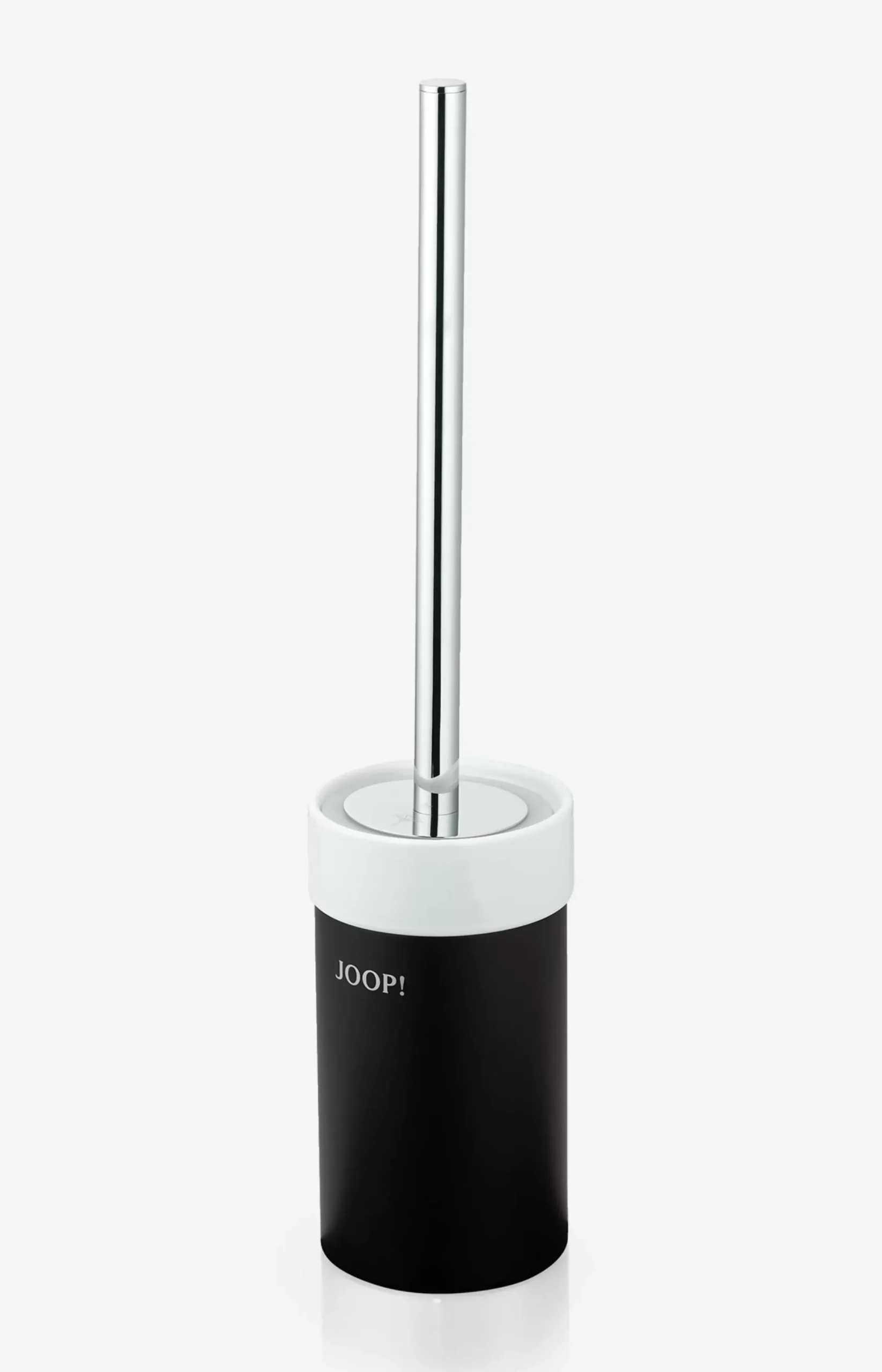 Outlet JOOP! Chromeline toilet brush set in matte black