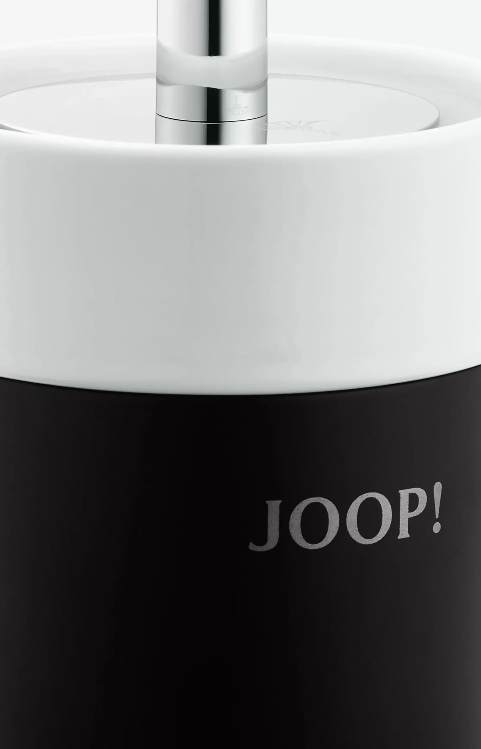 Outlet JOOP! Chromeline toilet brush set in matte black
