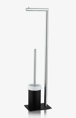 New JOOP! Chromeline toilet brush set in matte black