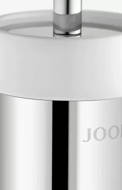 JOOP! Chromeline toilet brush set in natural White