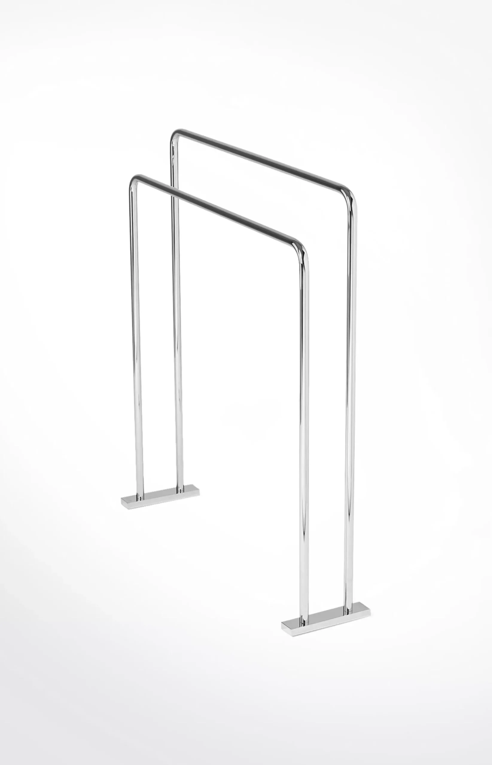 New JOOP! Chromeline towel rack, silver plain light grey 1