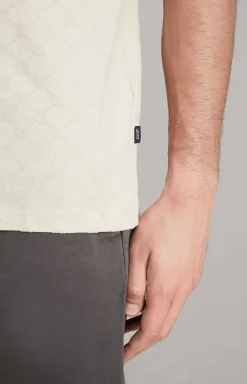 Outlet JOOP! Cornflower Batista T-Shirt in off-white