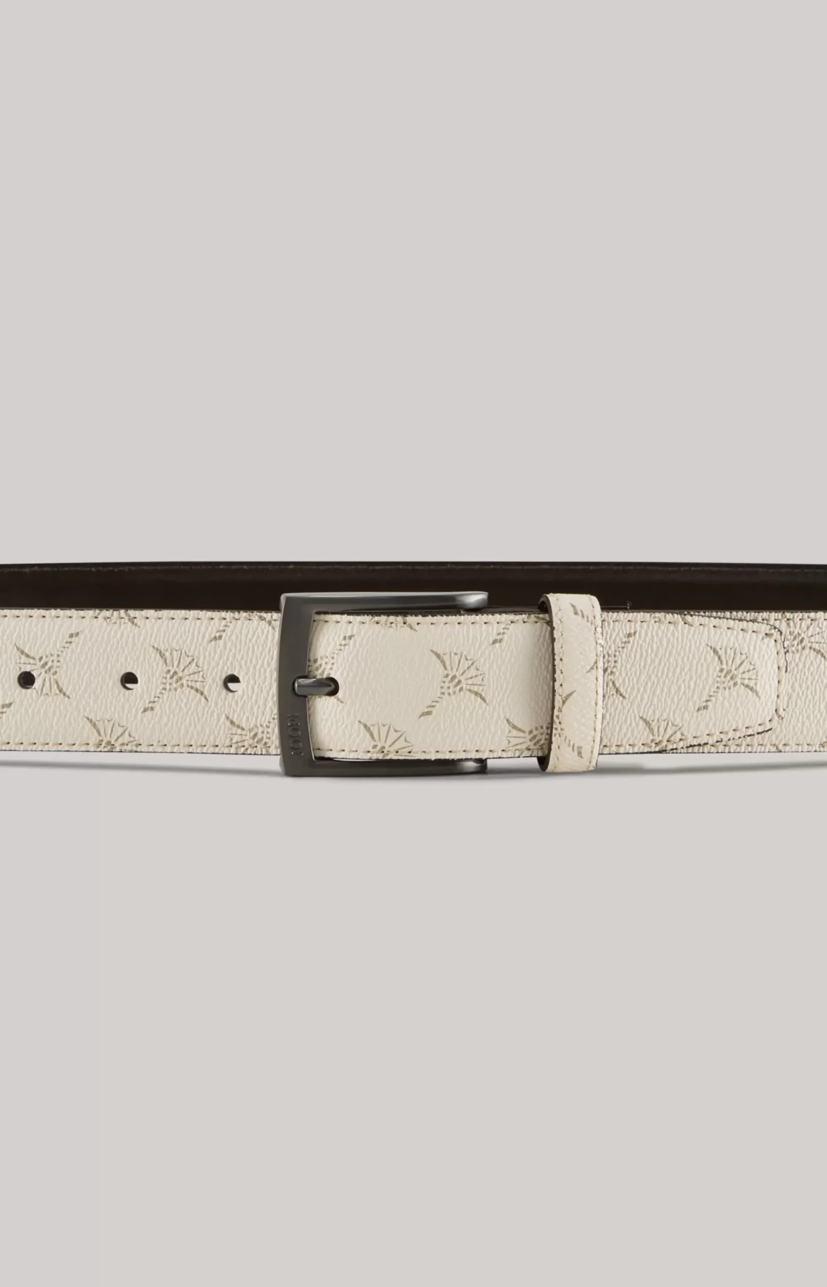 Best JOOP! Cornflower Belt in an Off-white Pattern off-white patterned