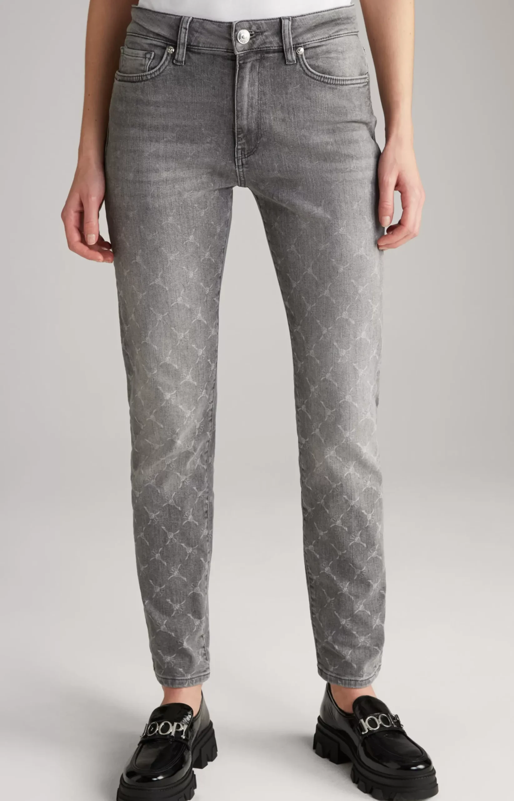 Online JOOP! Cornflower Jeans in a Light Grey Washed Finish garu
