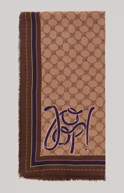 JOOP! Cornflower Scarf in beige