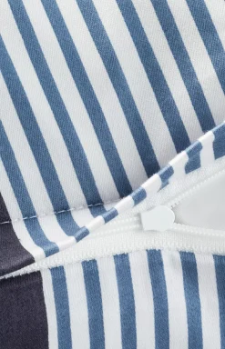 Online JOOP! Cornflower stripes bedlinen, deep ocean blue
