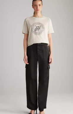 Clearance JOOP! Cotton T-shirt in beige