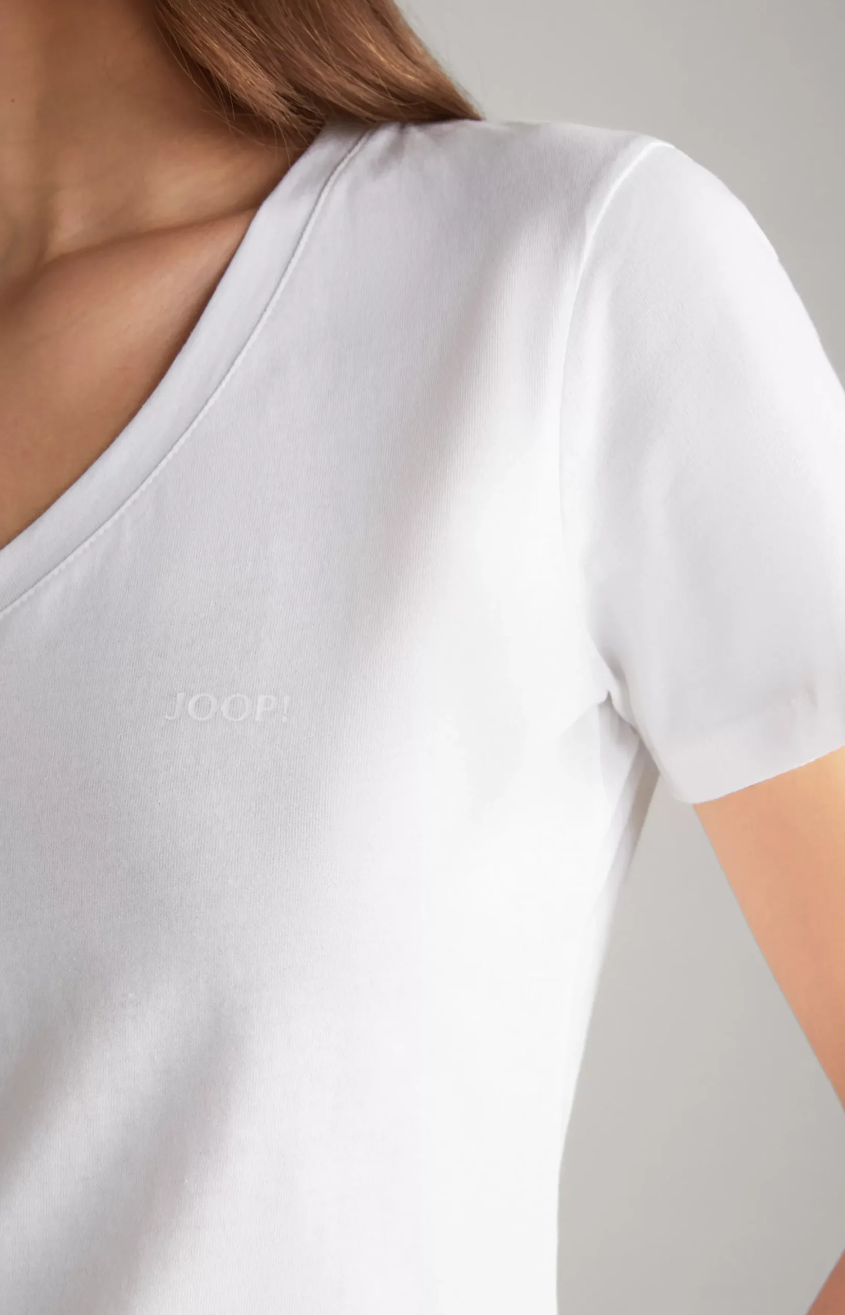 Online JOOP! Cotton T-Shirt in white