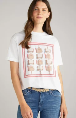 Hot JOOP! Cotton T-Shirt in white