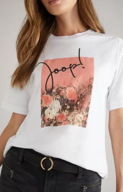 Hot JOOP! Cotton T-Shirt in white