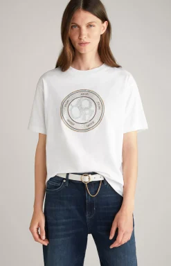 JOOP! Cotton T-Shirt in white
