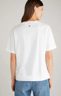 Discount JOOP! Cotton T-Shirt in white