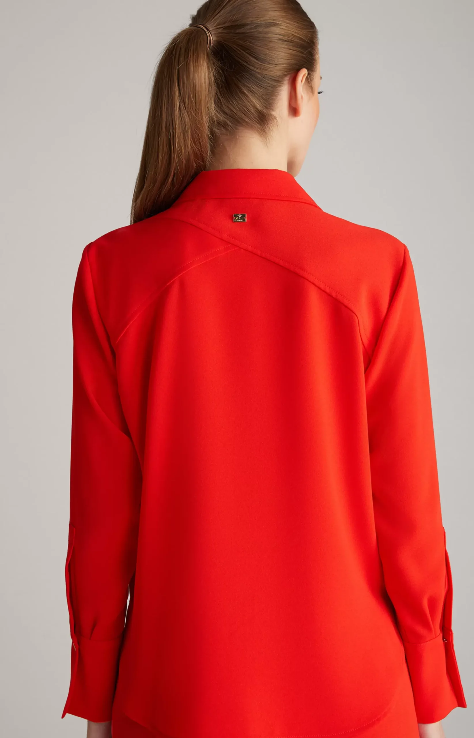 Sale JOOP! Crêpe Blouse in red