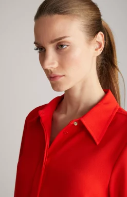 Sale JOOP! Crêpe Blouse in red