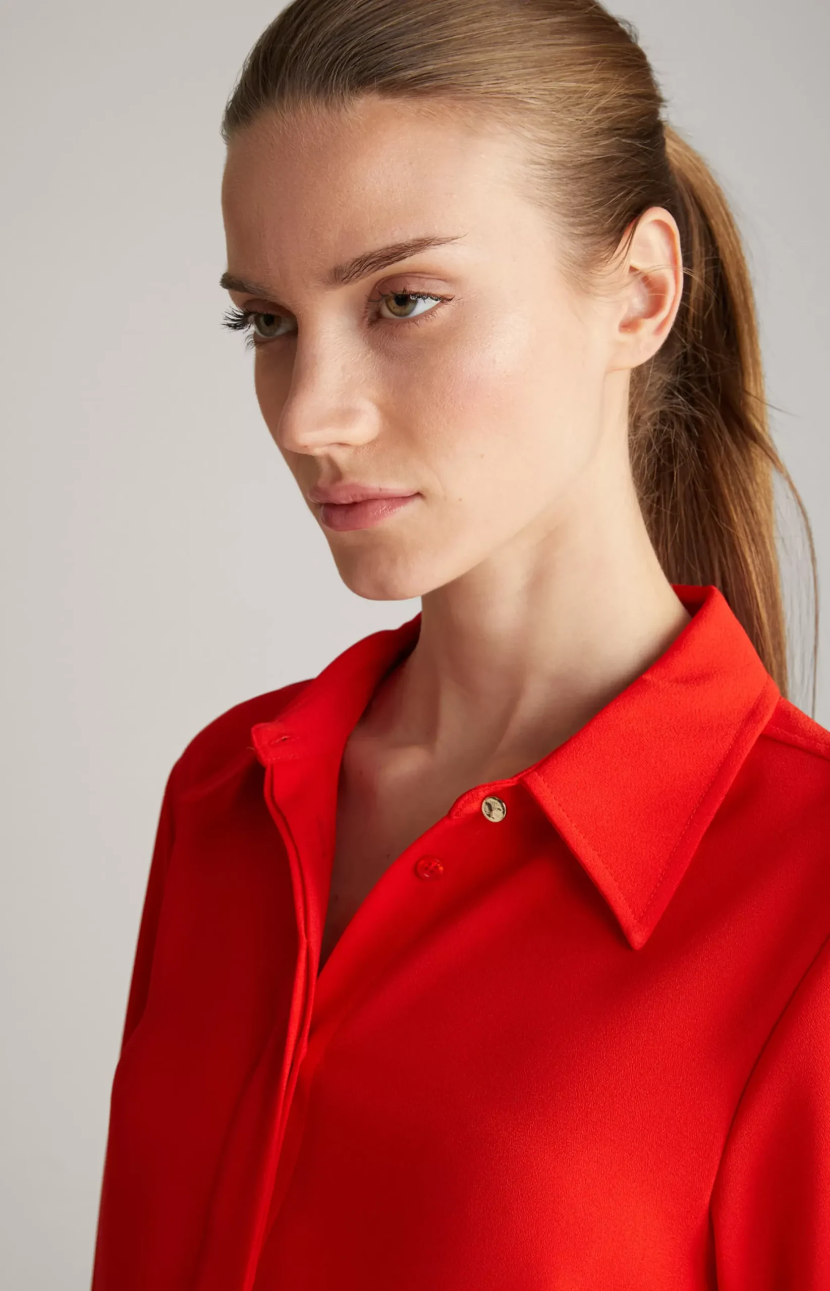 Sale JOOP! Crêpe Blouse in red